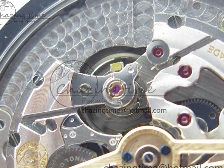 MIROTIME 0314 Portugieser Perpetual Calendar IW503301 V9F 1:1 Best Edition Silver Dial on Black Leather Strap A EyeCatching 7116